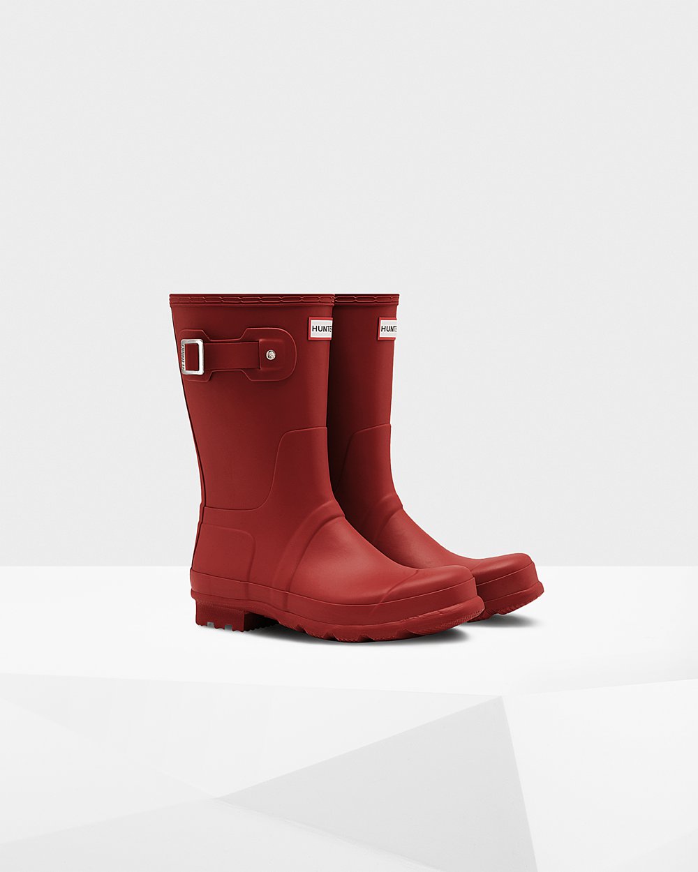 Hunter Hombre Original - Botas de Lluvia Rojas - 798-NJHPCS